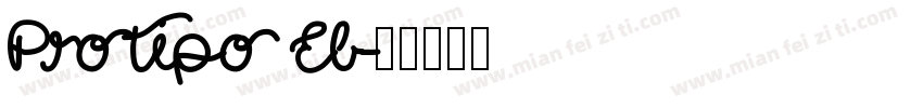 Protipo Eb字体转换